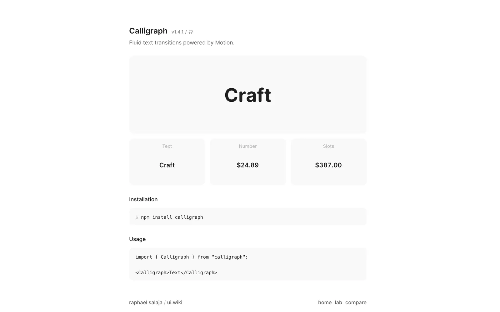 Calligraph