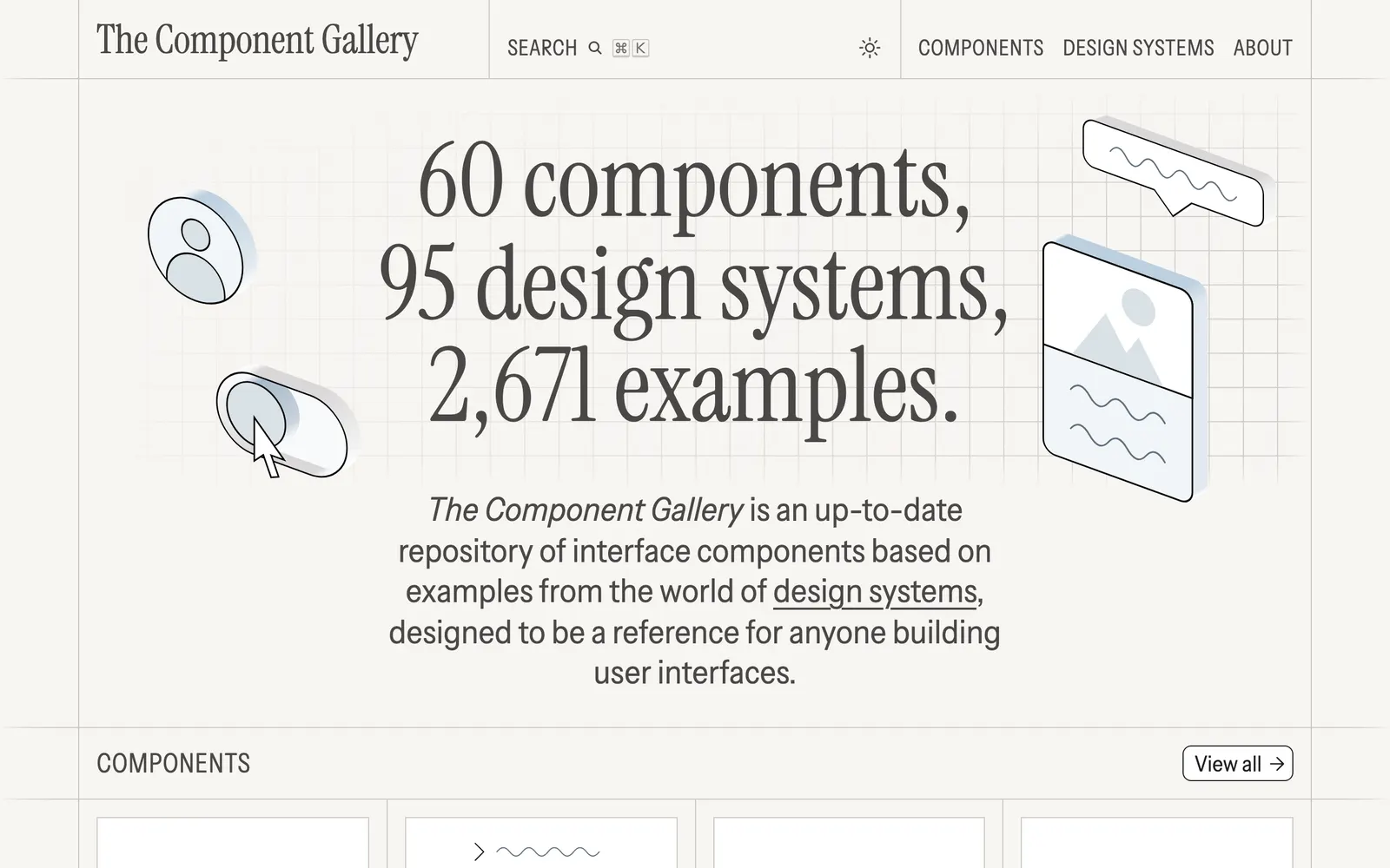 The Component Gallery