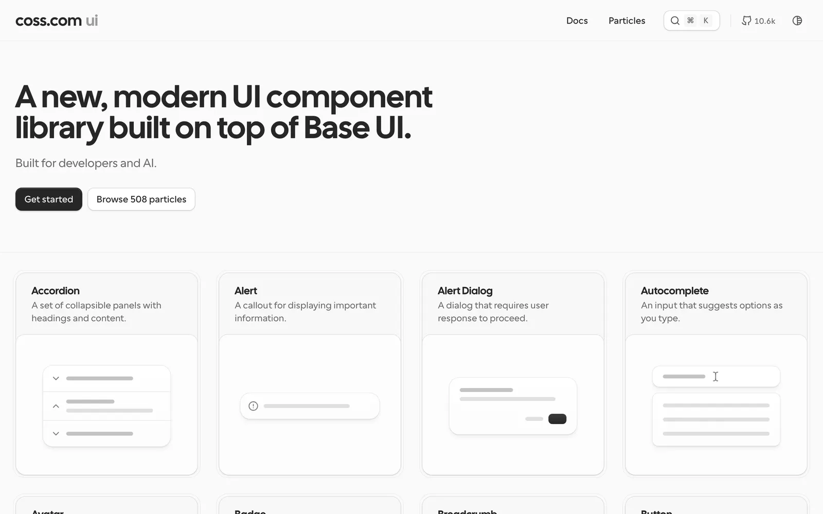 coss ui