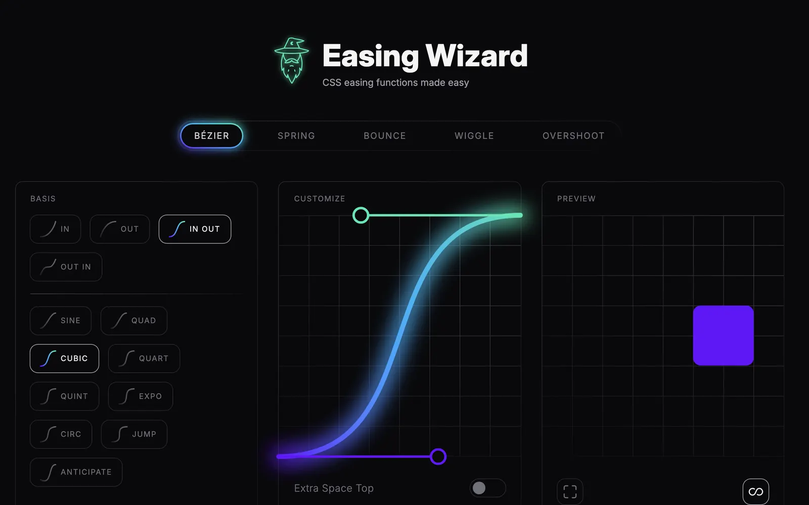 Easing Wizard