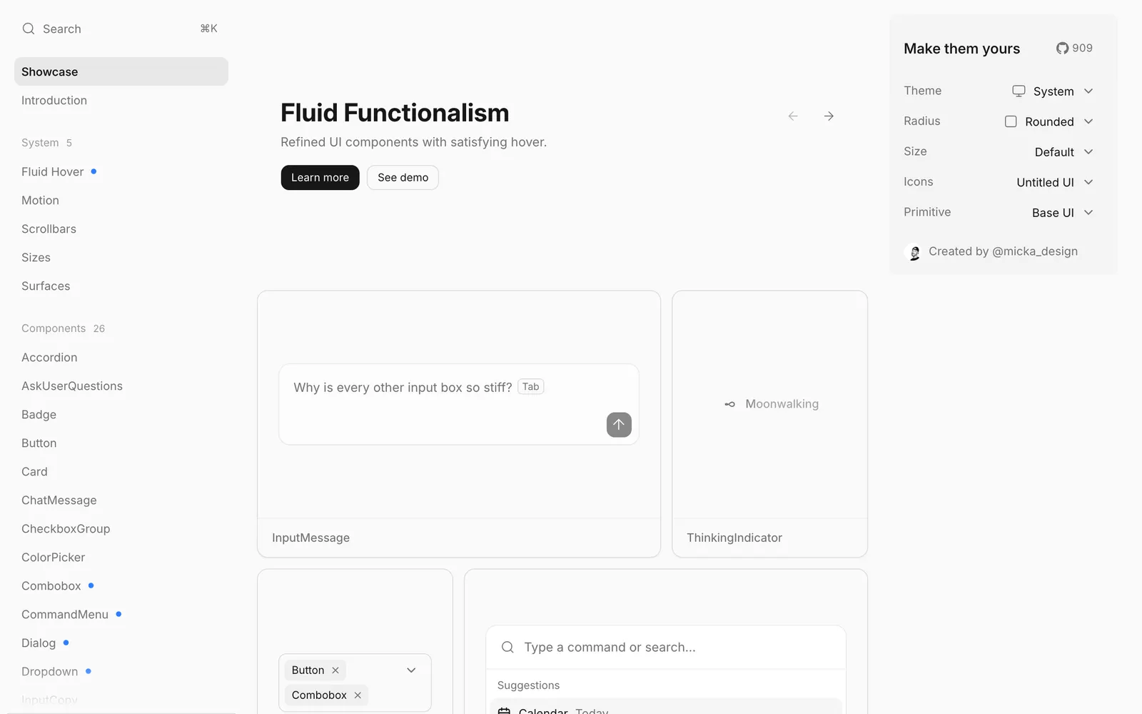 Fluid Functionalism