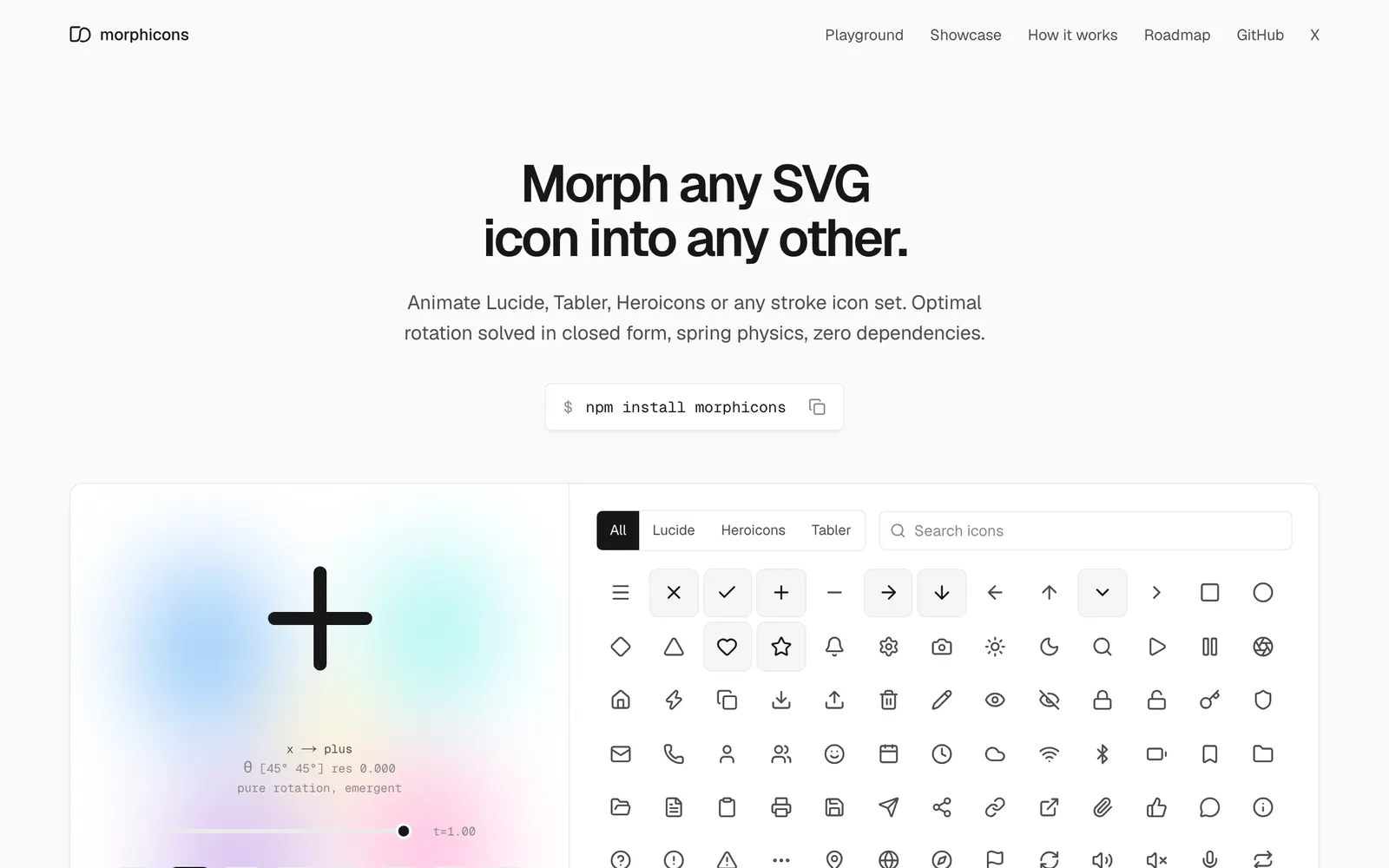 morphicons