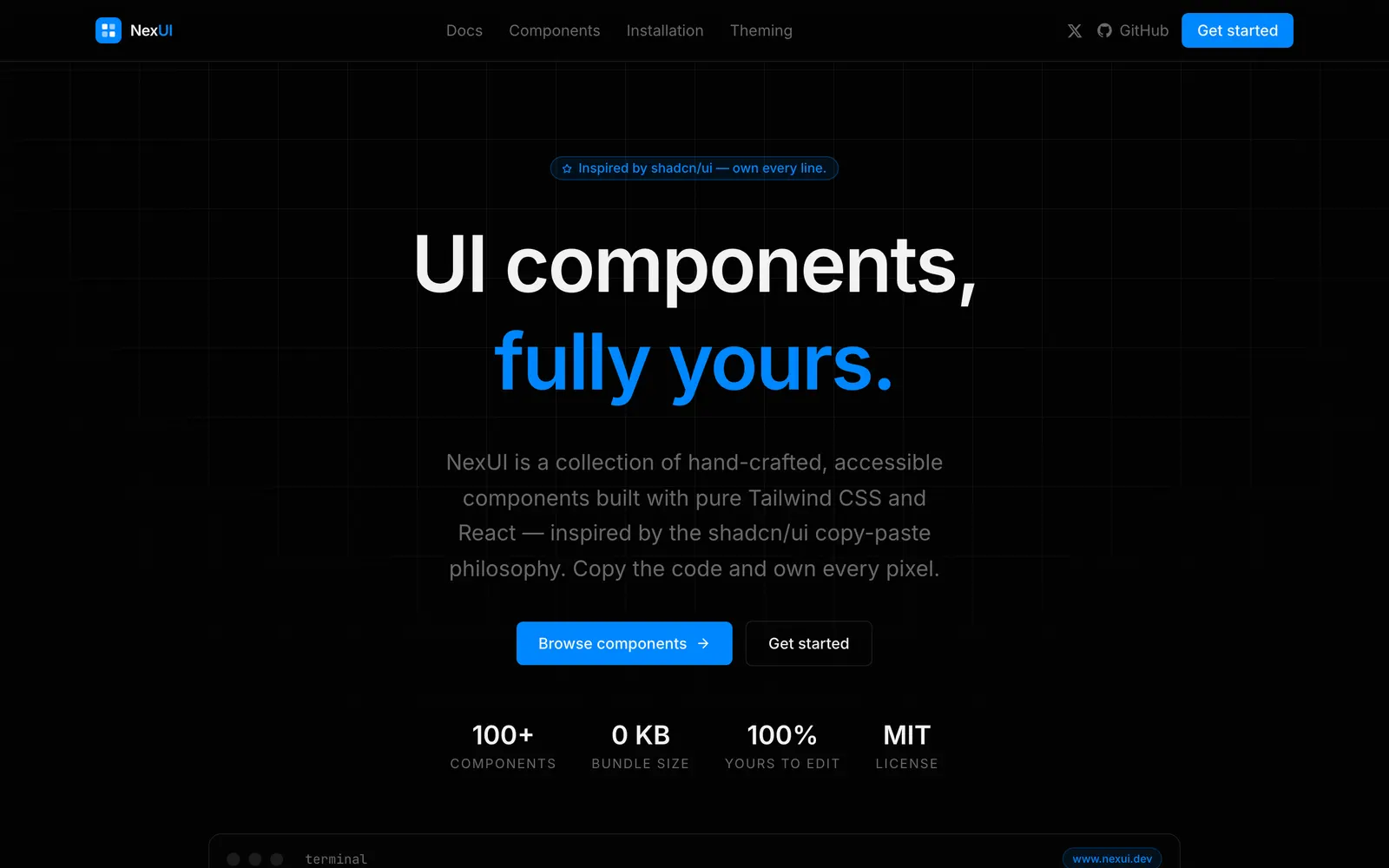Nex UI