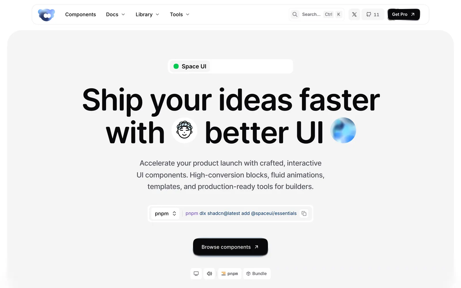 Space UI